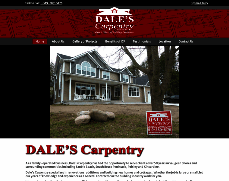 Dalescarpentry.com thumbnail