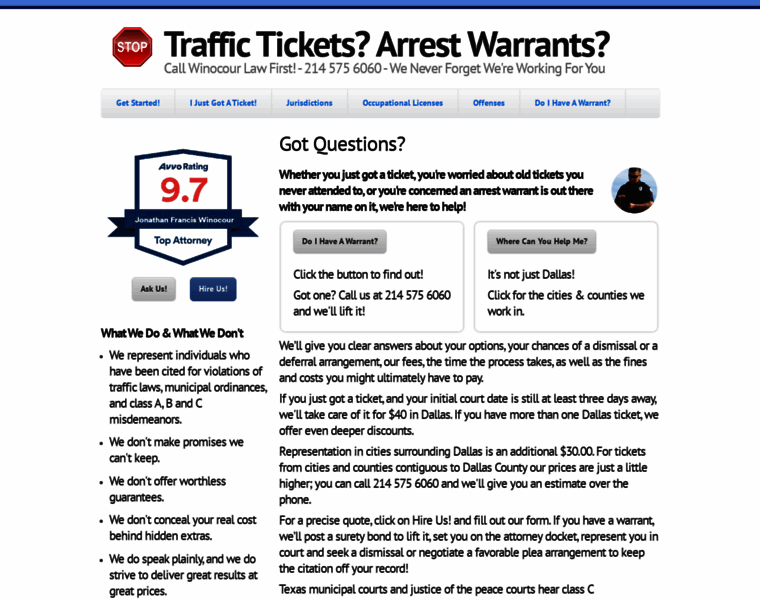 Dallas-trafficticketlawyer.com thumbnail
