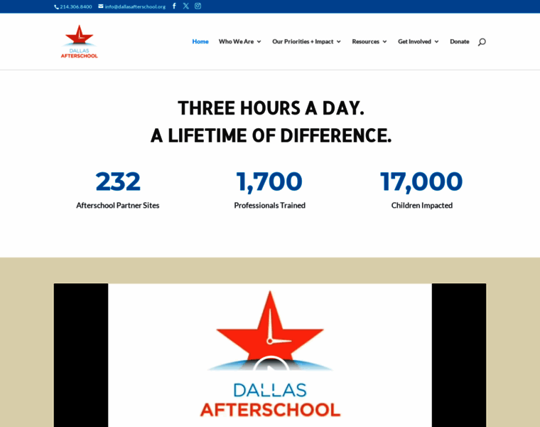 Dallasafterschool.org thumbnail