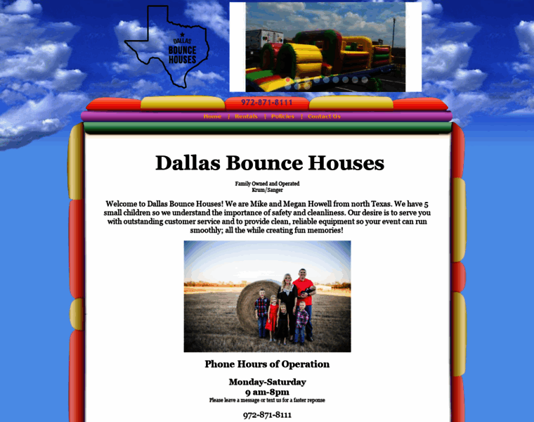 Dallasbouncehouses.com thumbnail