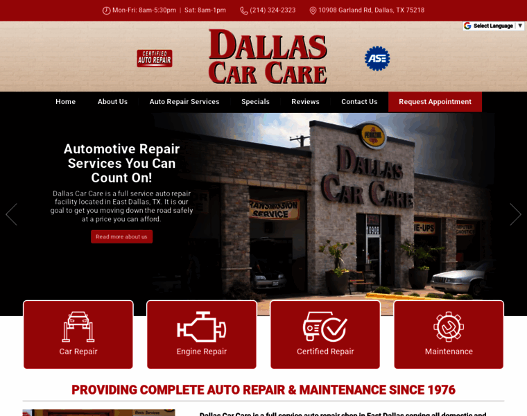Dallascarcare.com thumbnail