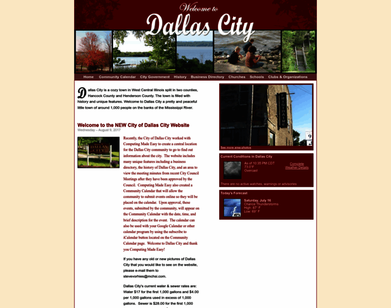Dallascity-il.com thumbnail