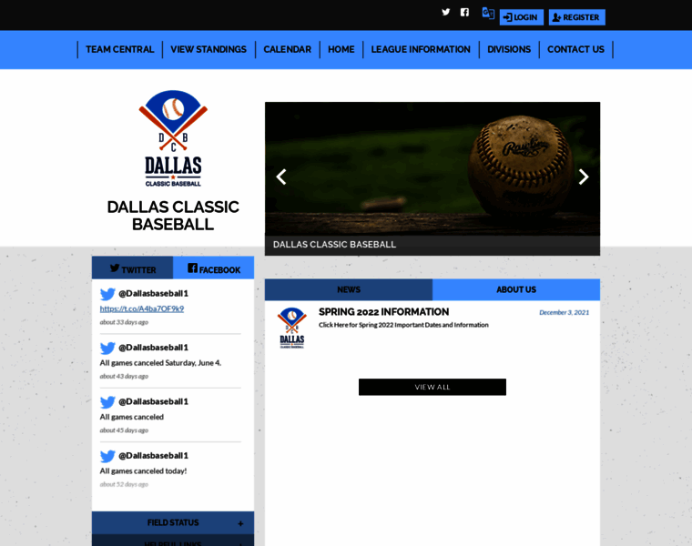 Dallasclassicbaseball.com thumbnail