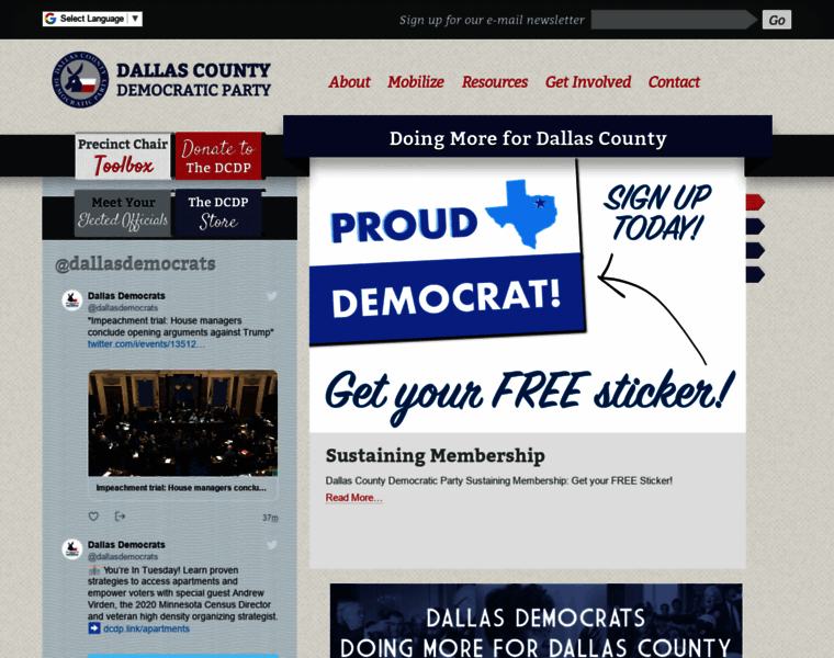 Dallasdemocrats.net thumbnail