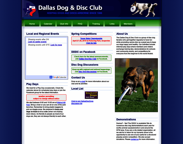 Dallasdogndisc.com thumbnail