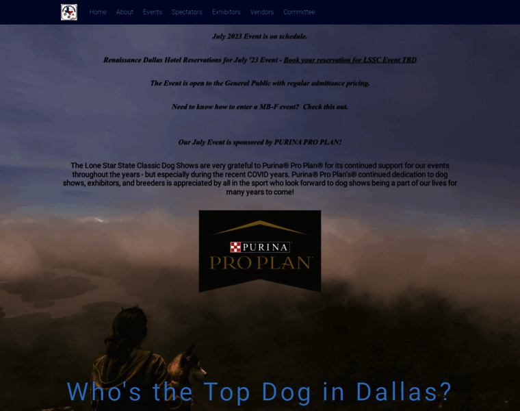 Dallasdogshow.com thumbnail