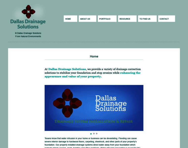 Dallasdrainagesolutions.com thumbnail