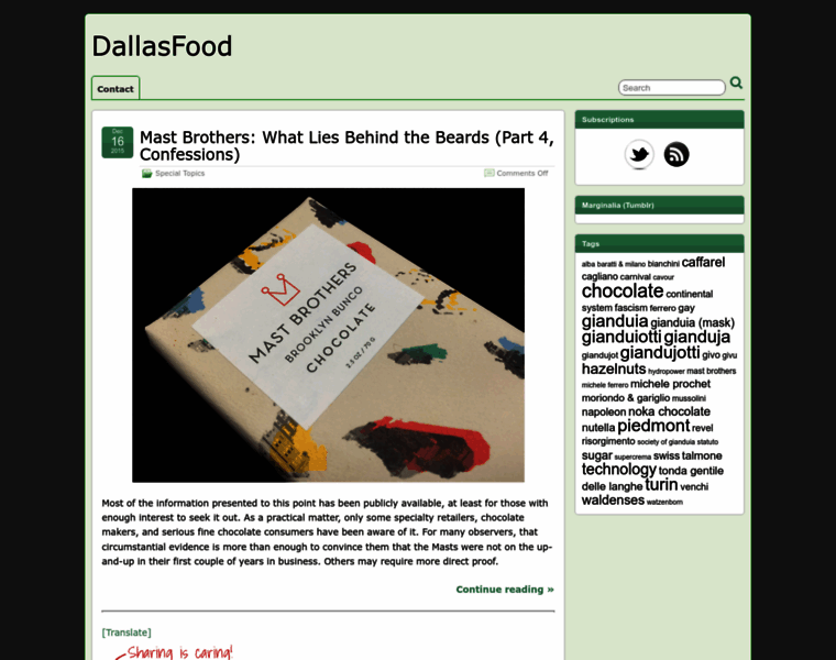 Dallasfood.org thumbnail