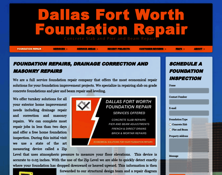 Dallasfortworthfoundationrepair.com thumbnail