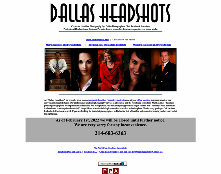 Dallasheadshots.com thumbnail