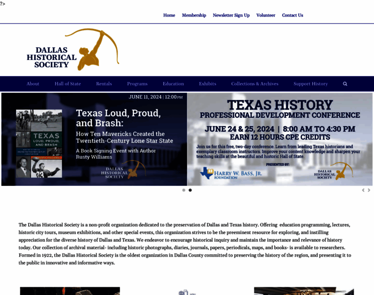 Dallashistory.org thumbnail