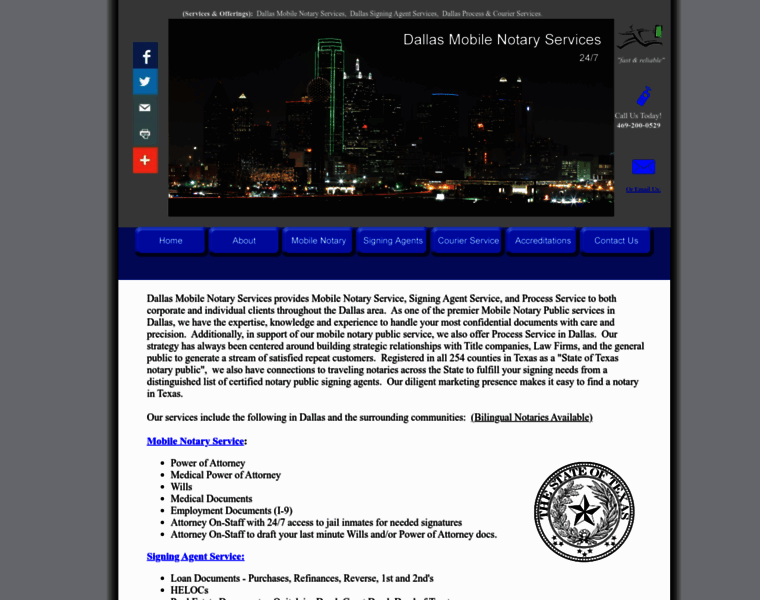 Dallasmobilenotaryservices.com thumbnail
