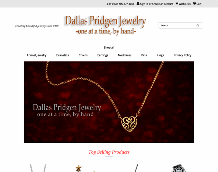 Dallaspridgenjewelry.com thumbnail