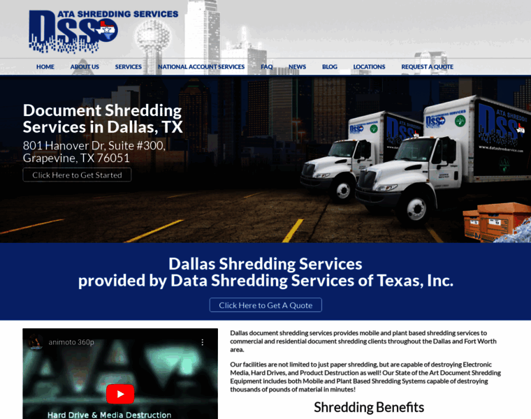 Dallasshreddingservice.com thumbnail