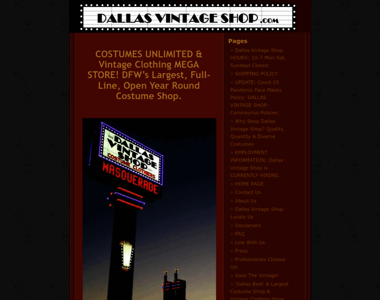 Dallasvintageshop.com thumbnail