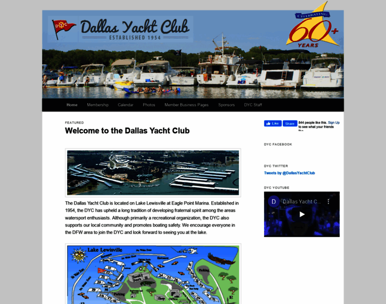 Dallasyachtclub.org thumbnail