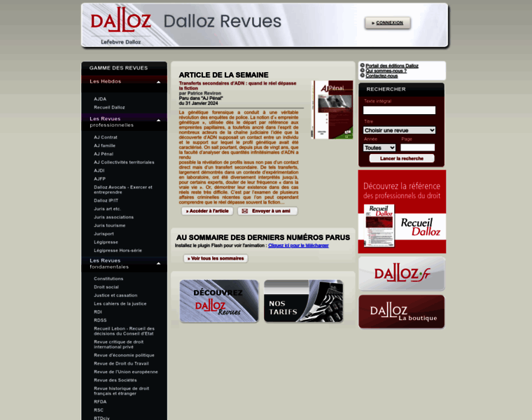 Dalloz-revues.fr thumbnail