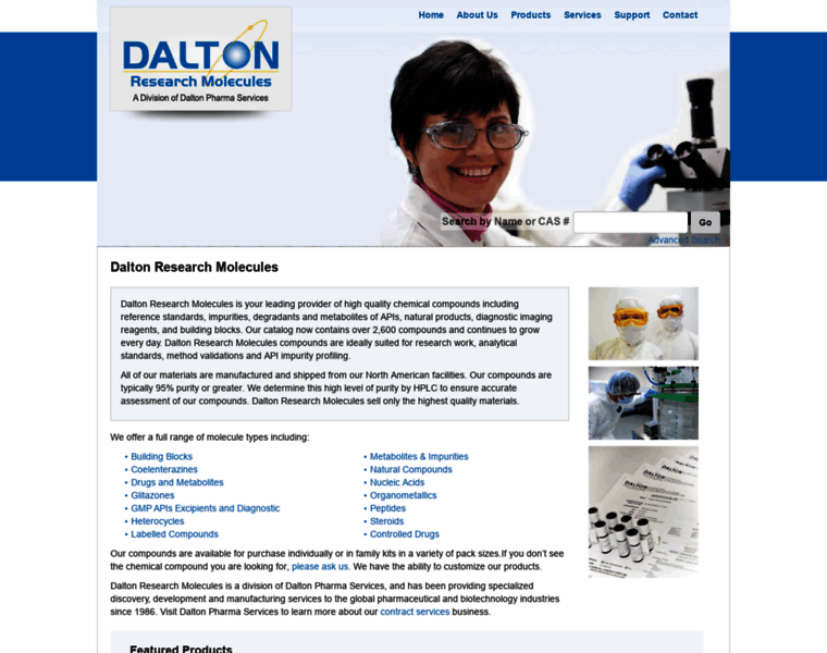 Daltonresearchmolecules.com thumbnail