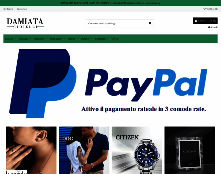 Damiatagioielli.com thumbnail
