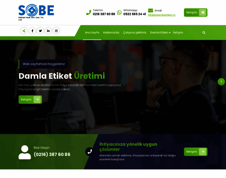 Damlaetiket.web.tr thumbnail