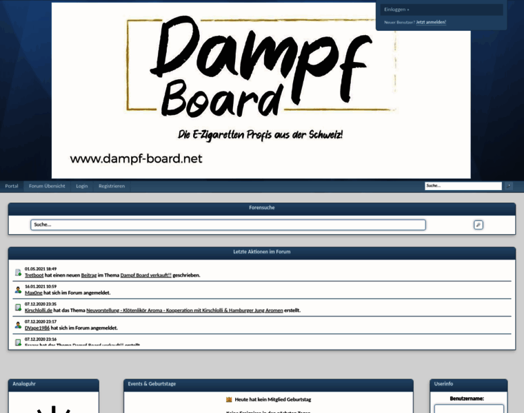 Dampf-board.net thumbnail