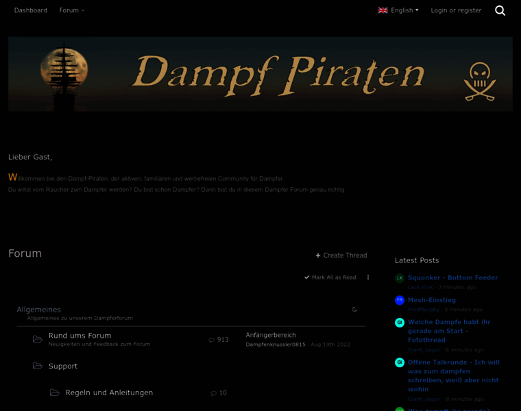 Dampf-piraten.de thumbnail