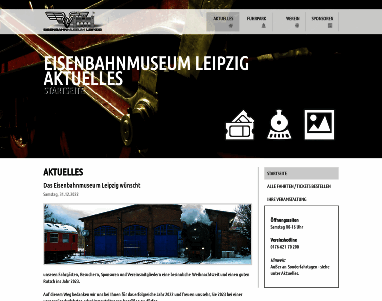 Dampfbahnmuseum.de thumbnail