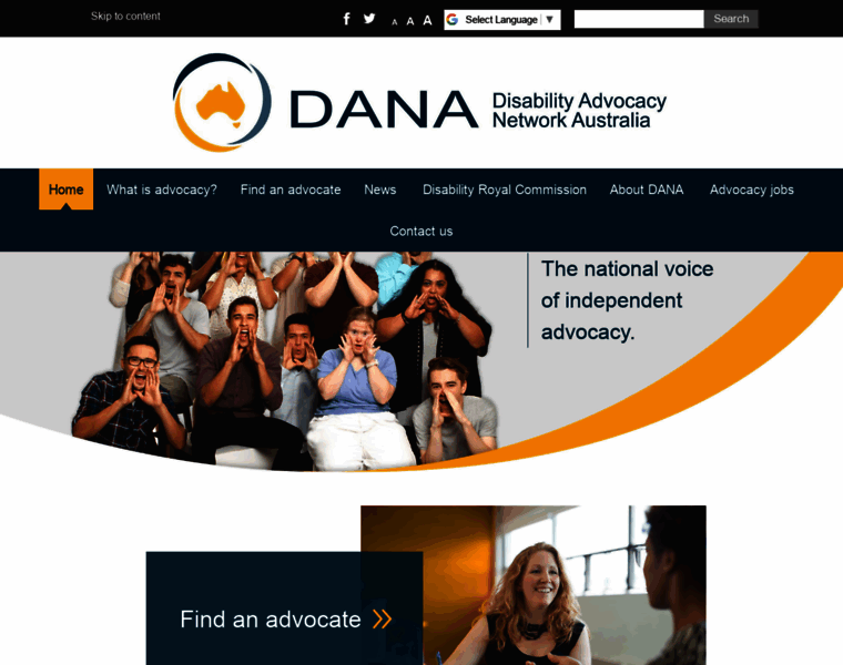 Dana.org.au thumbnail