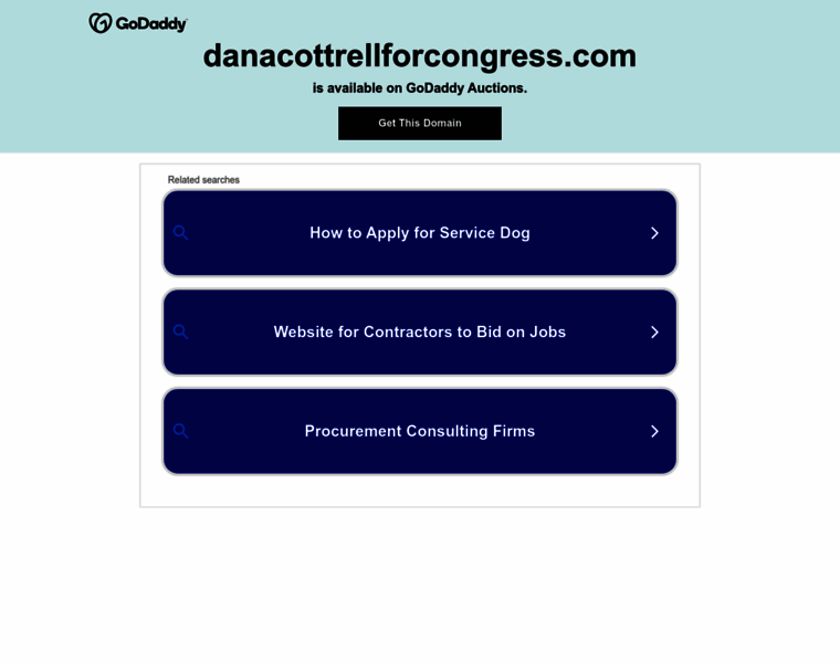 Danacottrellforcongress.com thumbnail