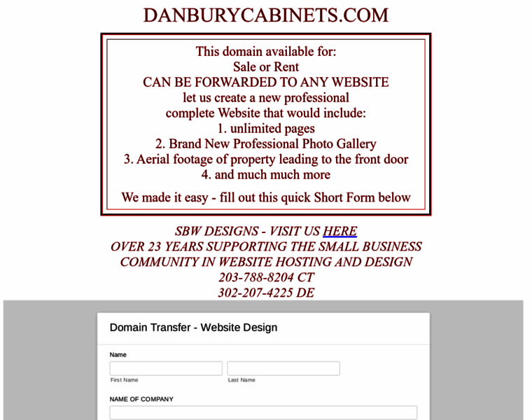 Danburycabinets.com thumbnail