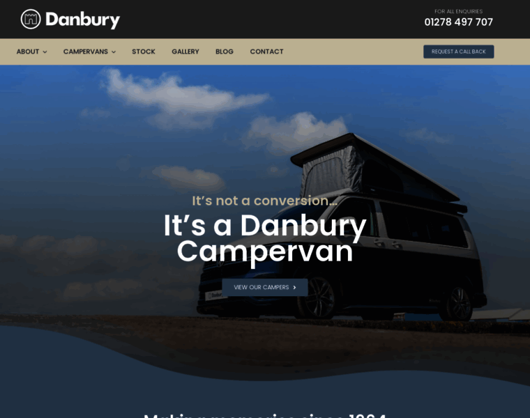 Danburycampervans.co.uk thumbnail