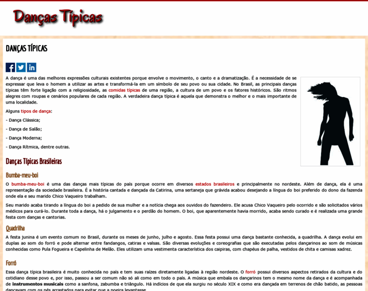 Dancas-tipicas.info thumbnail