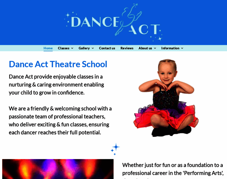 Danceact.co.uk thumbnail