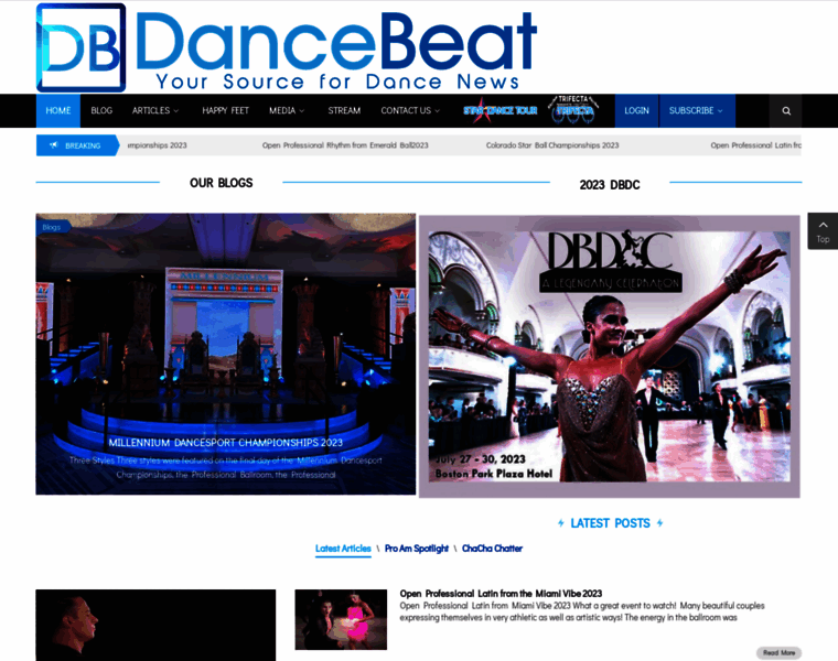 Dancebeat.com thumbnail