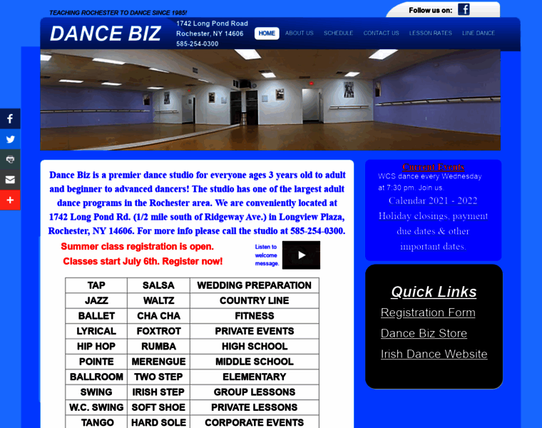 Dancebiz.biz thumbnail