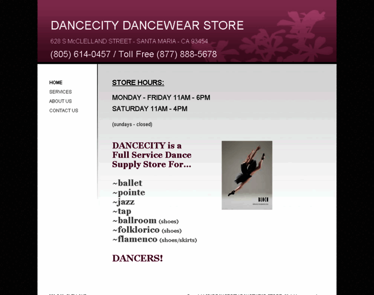 Dancecitydancewear.com thumbnail