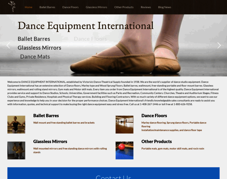 Danceequipmentintl.com thumbnail