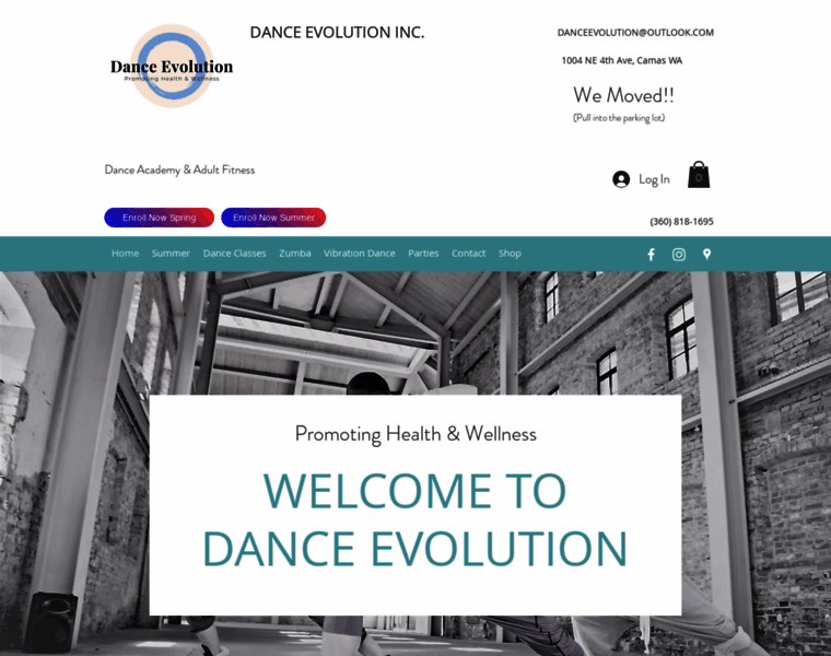 Danceevolutionfitness.com thumbnail