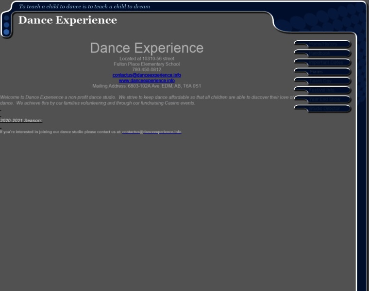 Danceexperience.info thumbnail