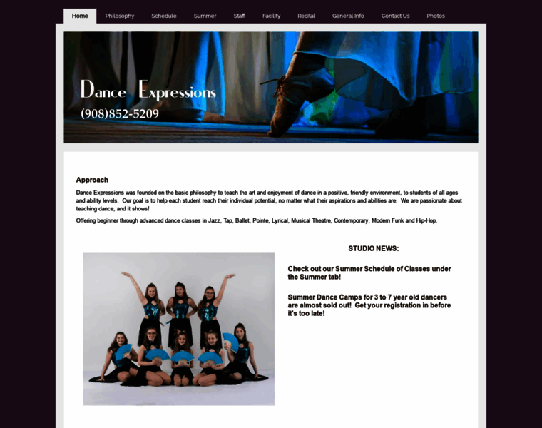 Danceexpressionsstudio.net thumbnail