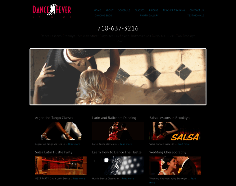 Dancefeverstudios.com thumbnail