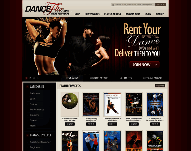 Danceflix.com thumbnail