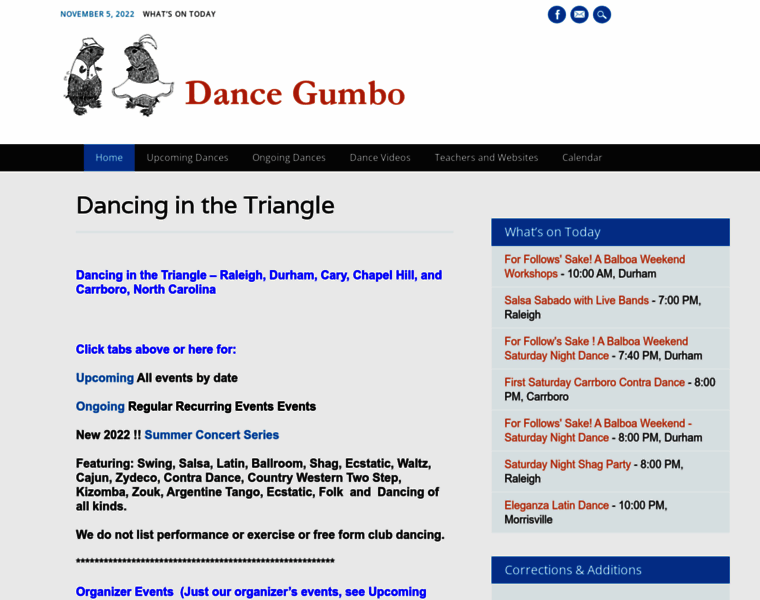 Dancegumbo.com thumbnail