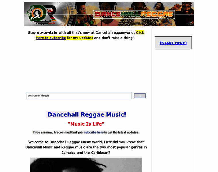 Dancehallreggaeworld.com thumbnail