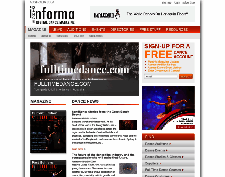 Danceinforma.com.au thumbnail