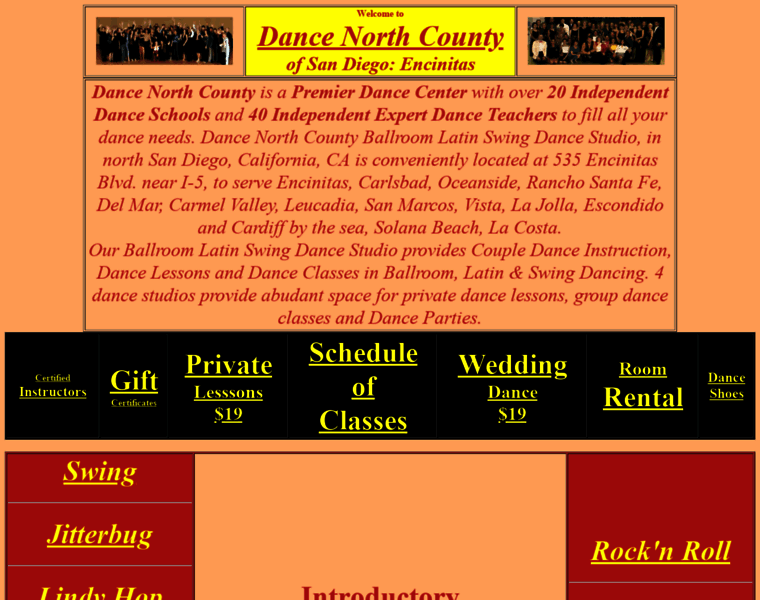 Dancenorthcounty.com thumbnail