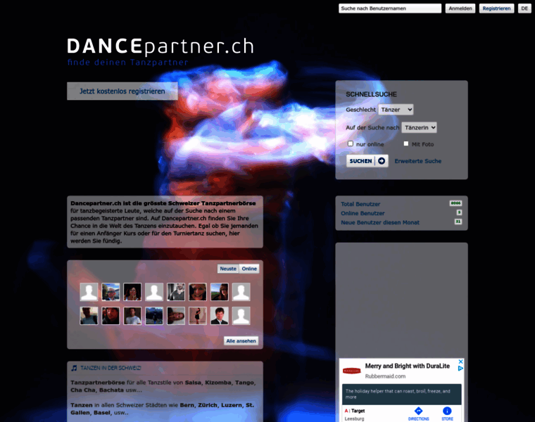 Dancepartner.ch thumbnail