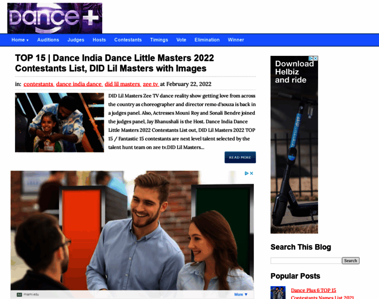 Danceplus5.in thumbnail