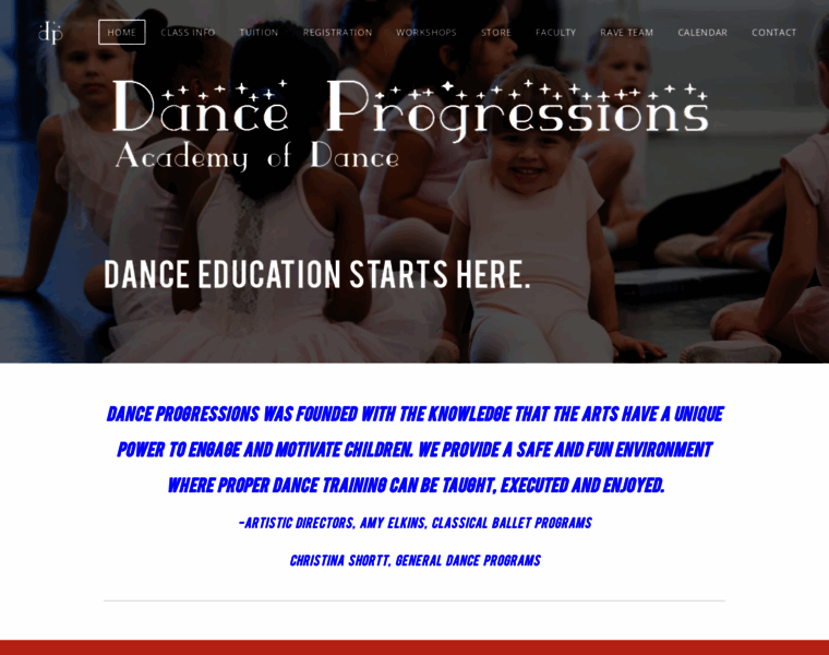 Danceprogressionsct.com thumbnail