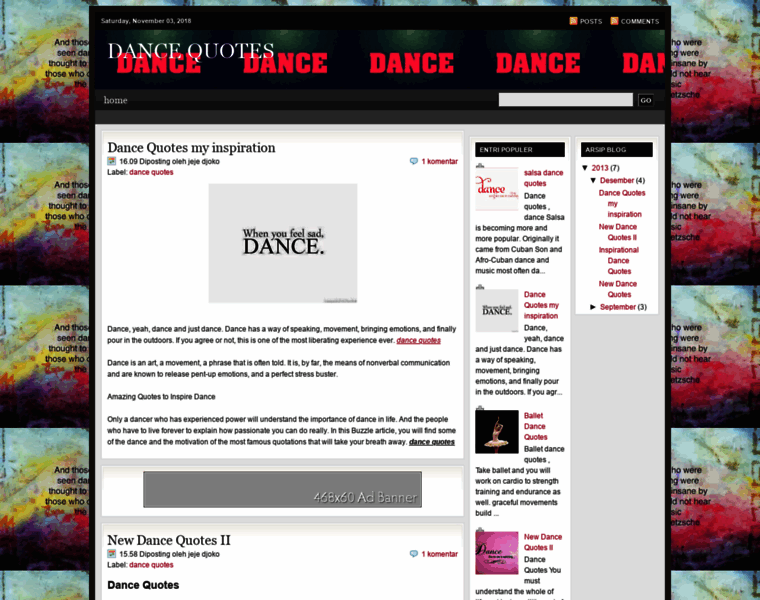 Dancequotes1.blogspot.com thumbnail